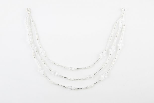Crystal shoulder jewellery ds46