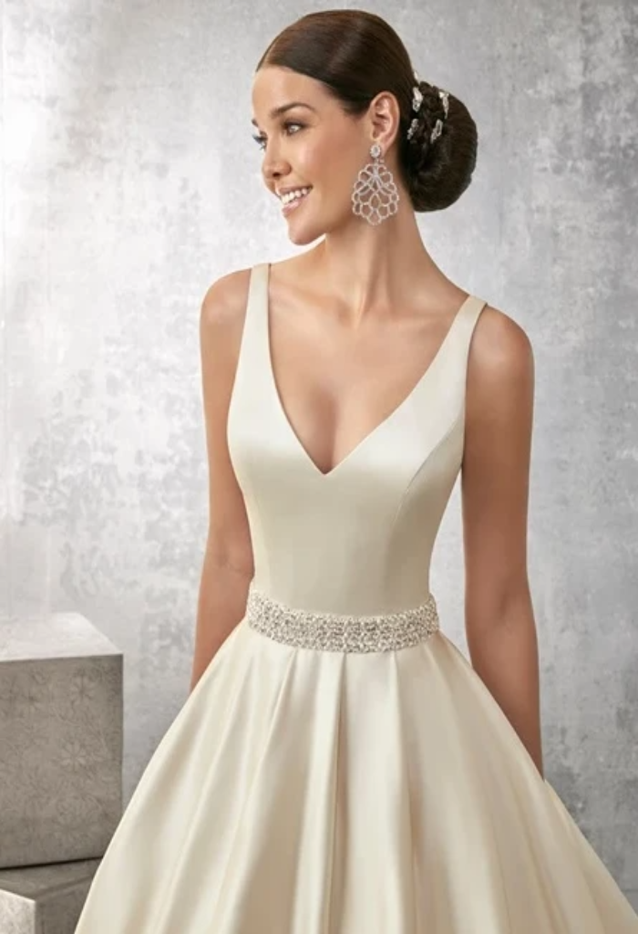 ronald joyce satin wedding dresses Ronald Joyce DESIDERDATA 69509