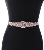 Helen Fontaine Belt #S445 Beautiful rose pink, crystal detail belt Please allow up to 30 days before dispatch